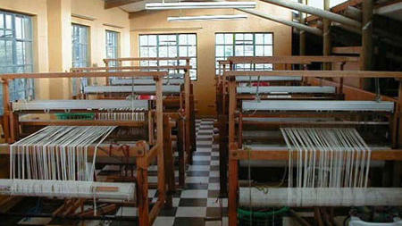 Weaving room