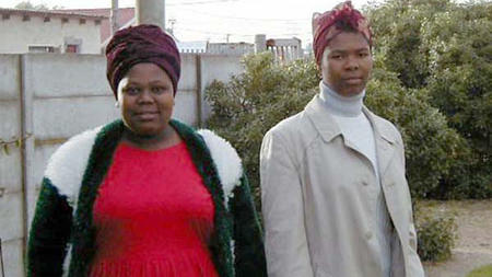 Two field workers